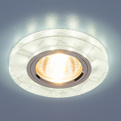 Точечный светильник 8371 MR16 WH/SL белый/серебро