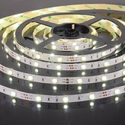 Светодиодная лента 5050/30 LED 7.2W IP20 [белая подложка] белый свет