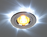 Светодиодный точечный светильник 2020/2 SL/LED/WH (хром / белый)