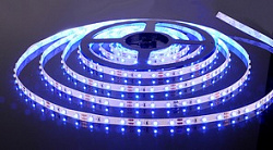 Светодиодная лента 3528/60 LED 4.8W IP20 [белая подложка] синий свет