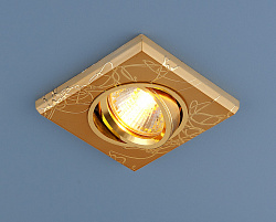 Точечный светильник квадратный 2080 GD (золото)