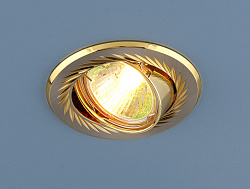 Точечный светильник 704A CX SN/G (сатин никель/золото)