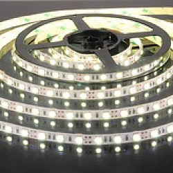 Светодиодная лента 5050/60 LED 14.4W IP20 [белая подложка] белый свет