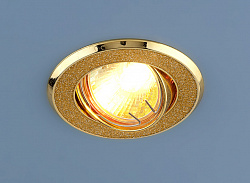 Точечный светильник 611A GD/T (золото блеск/золото)